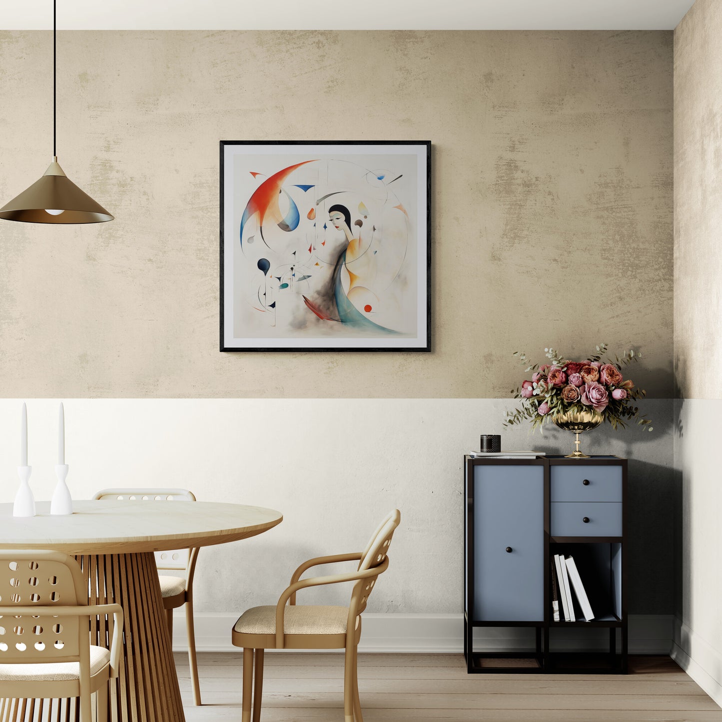 Flight of Colors and Forms