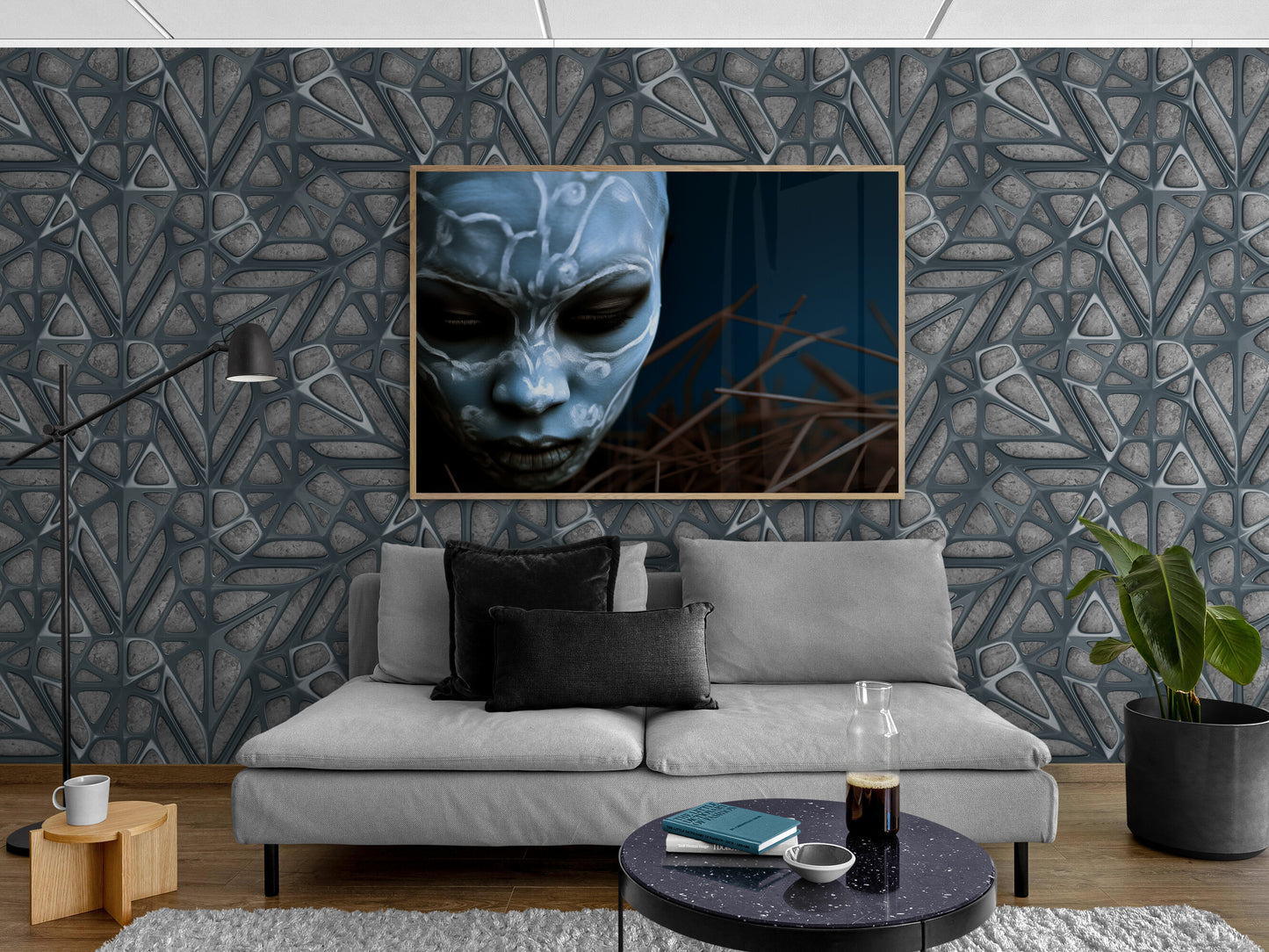 Blue Face