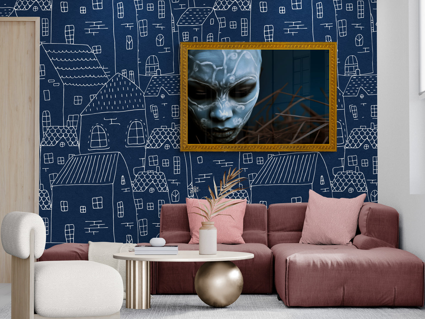 Blue Face