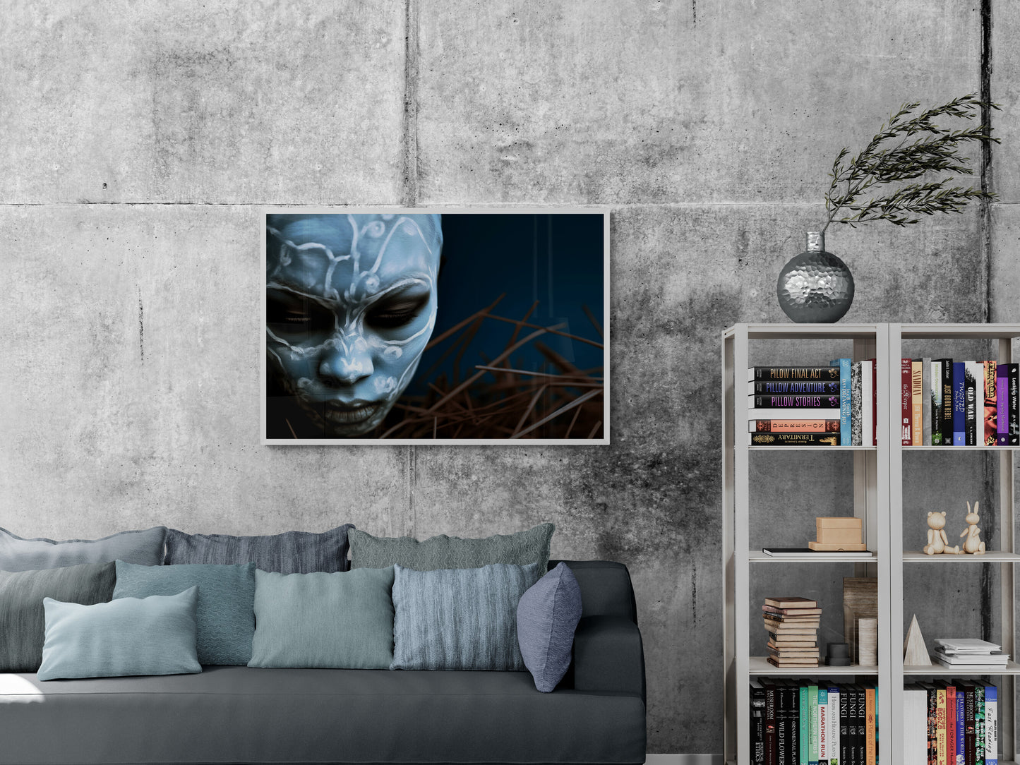 Blue Face