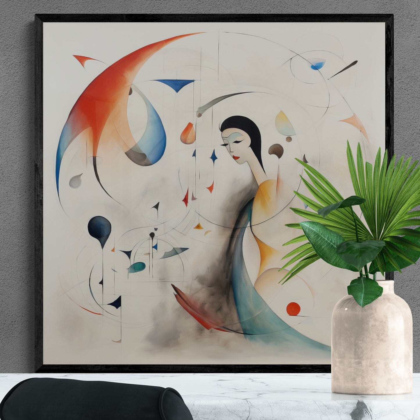 Flight of Colors and Forms