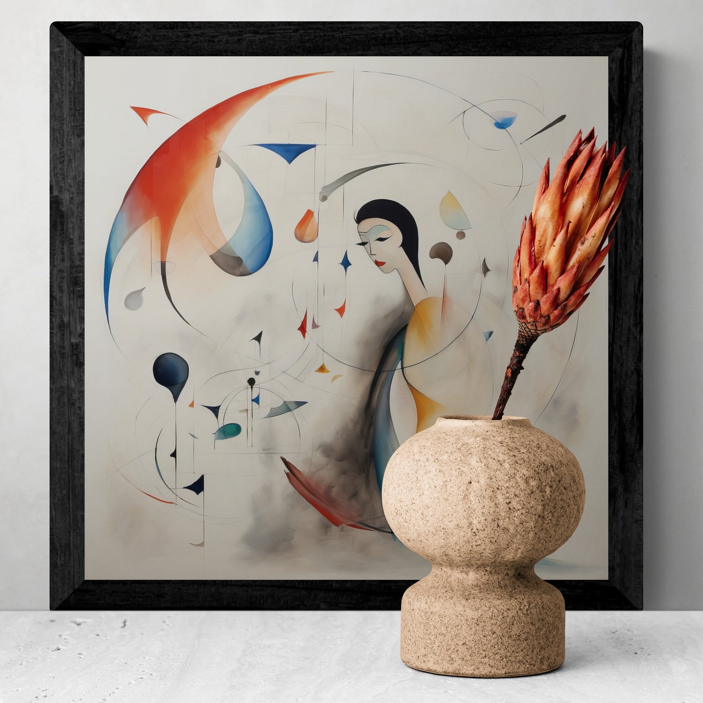 Flight of Colors and Forms