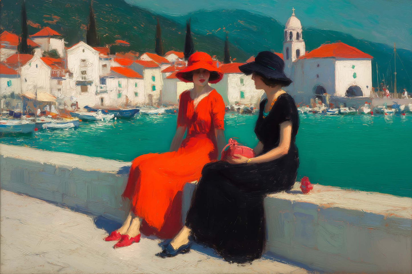 Conversation in Dalmatia