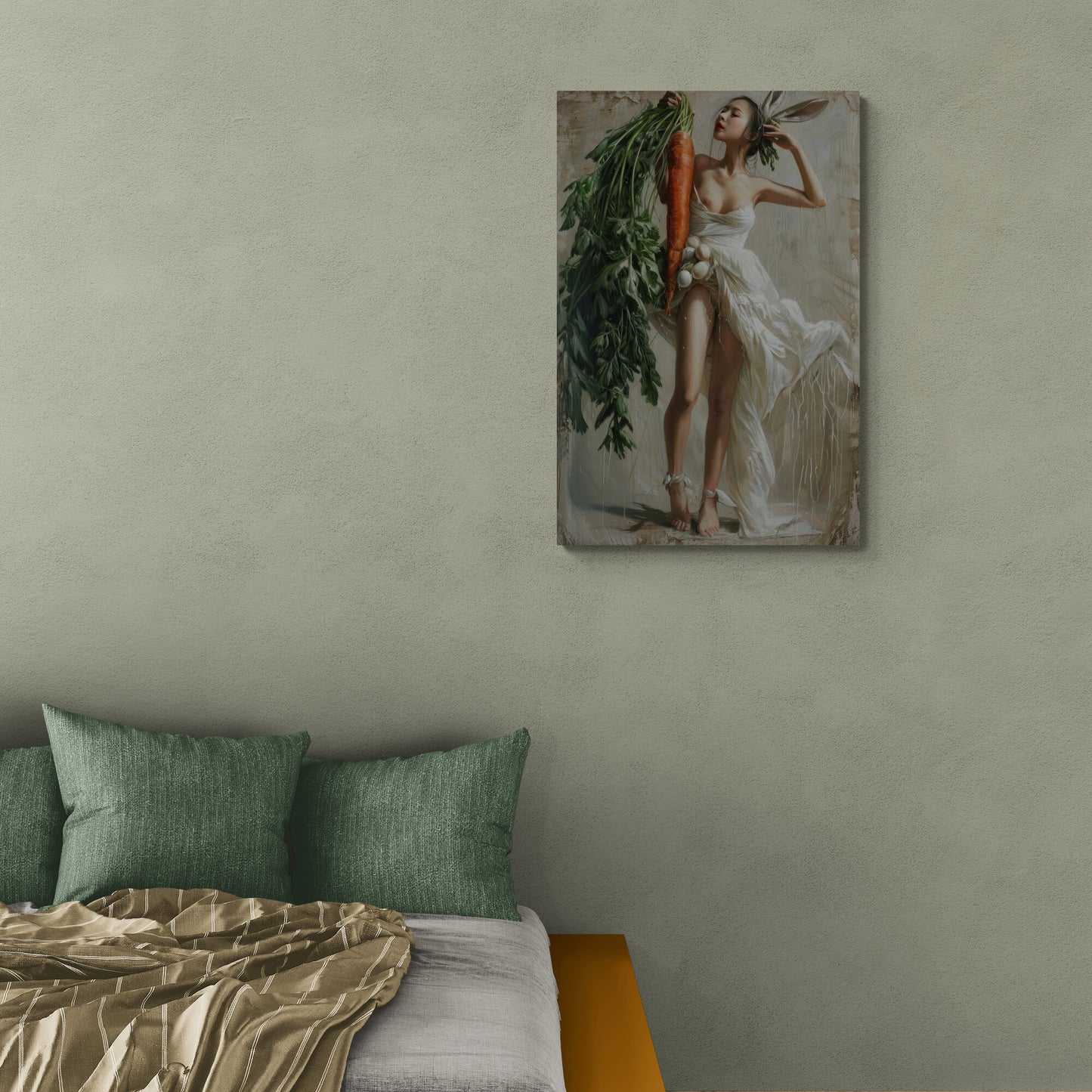Wandkunst Bunny Baroque