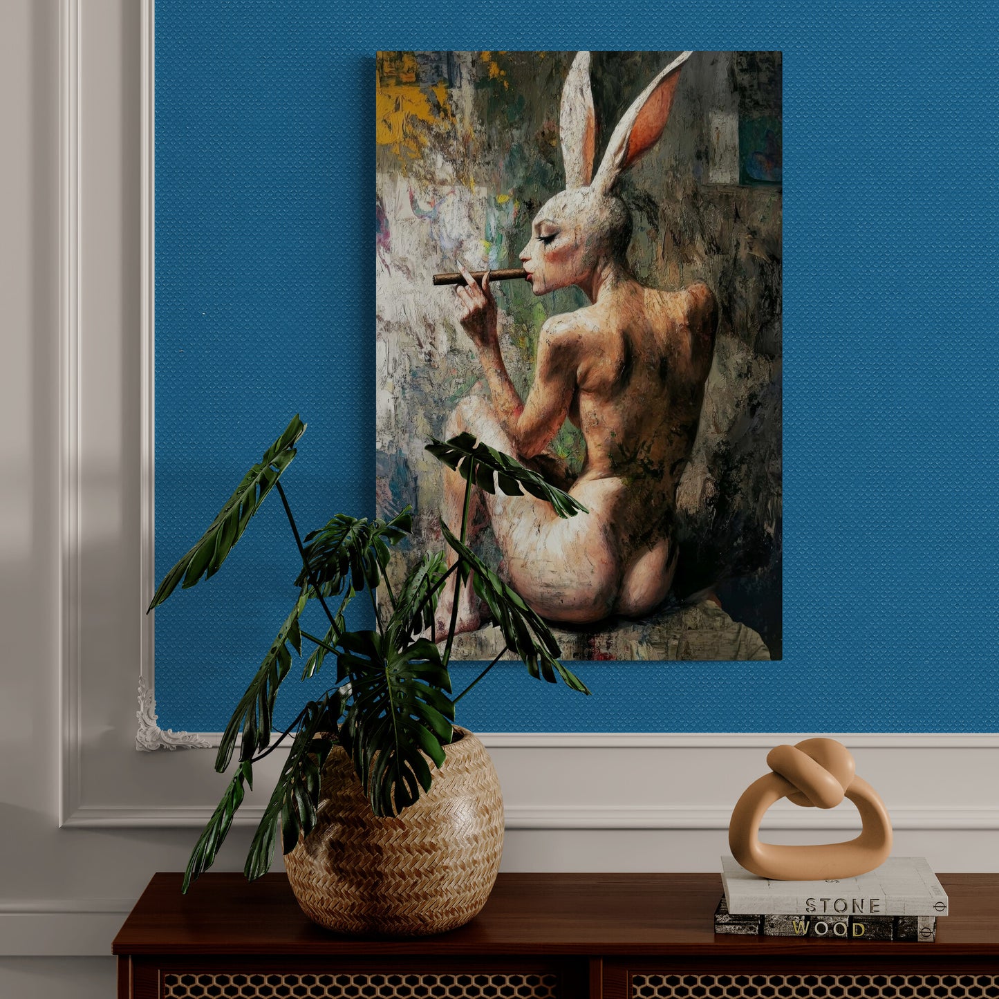 Smoking Bunny