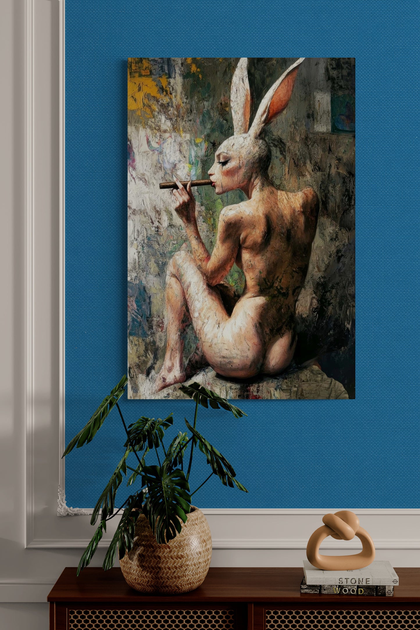 Smoking Bunny