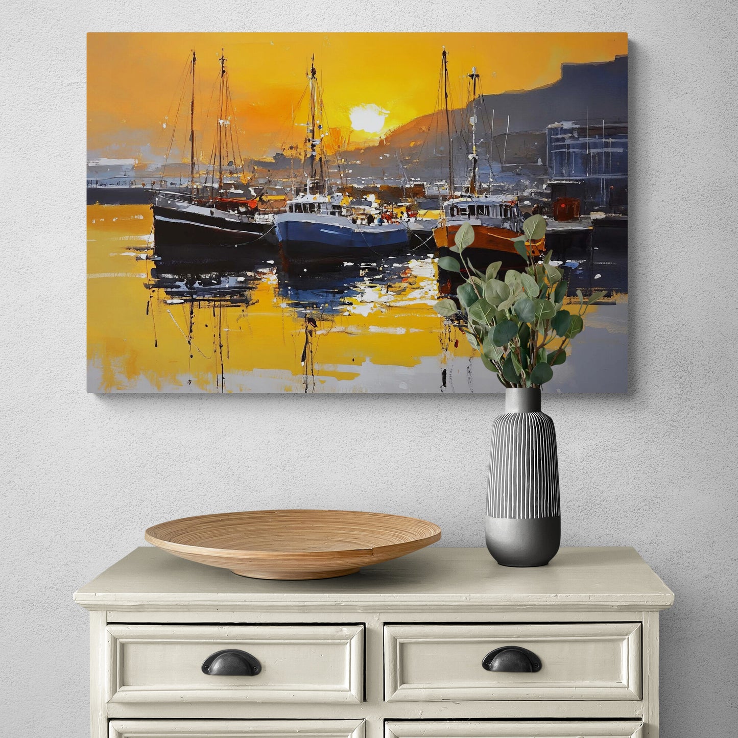 Harbour Sunset Reflections