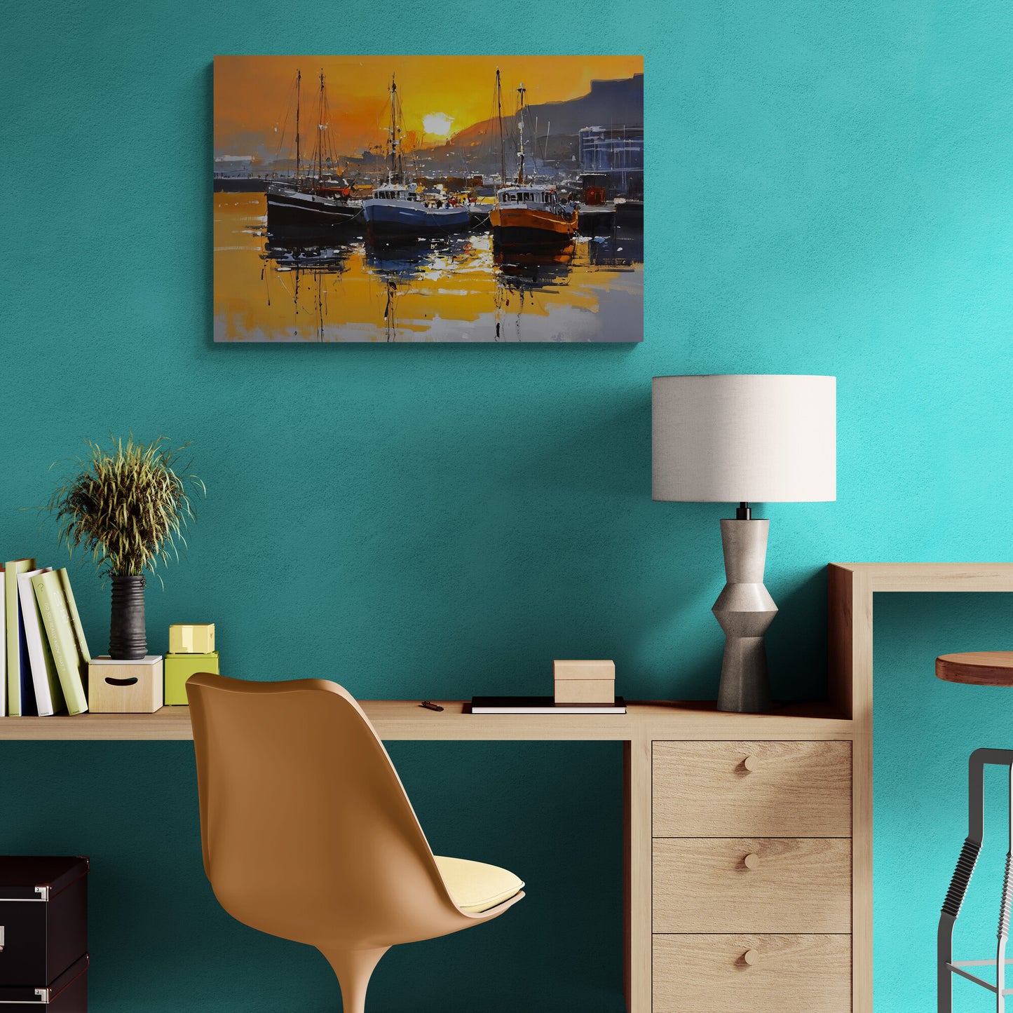 Harbour Sunset Reflections