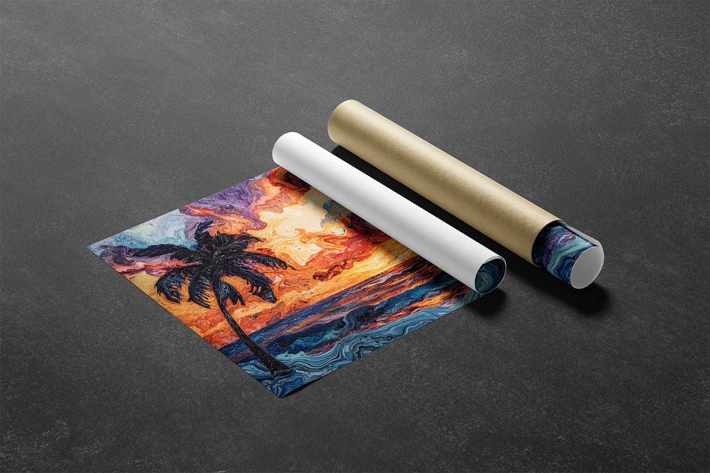 Tropical Sunset Blaze