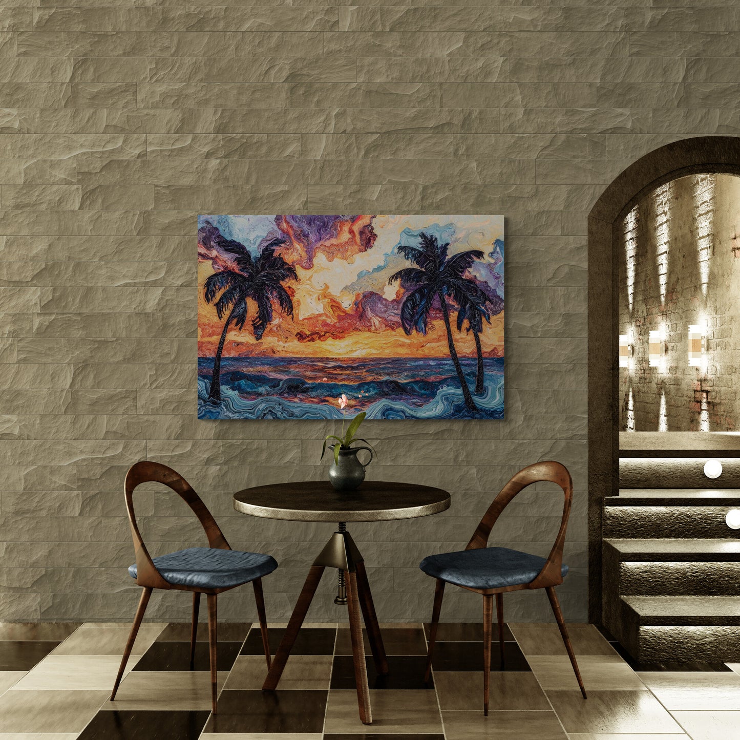 Tropical Sunset Blaze