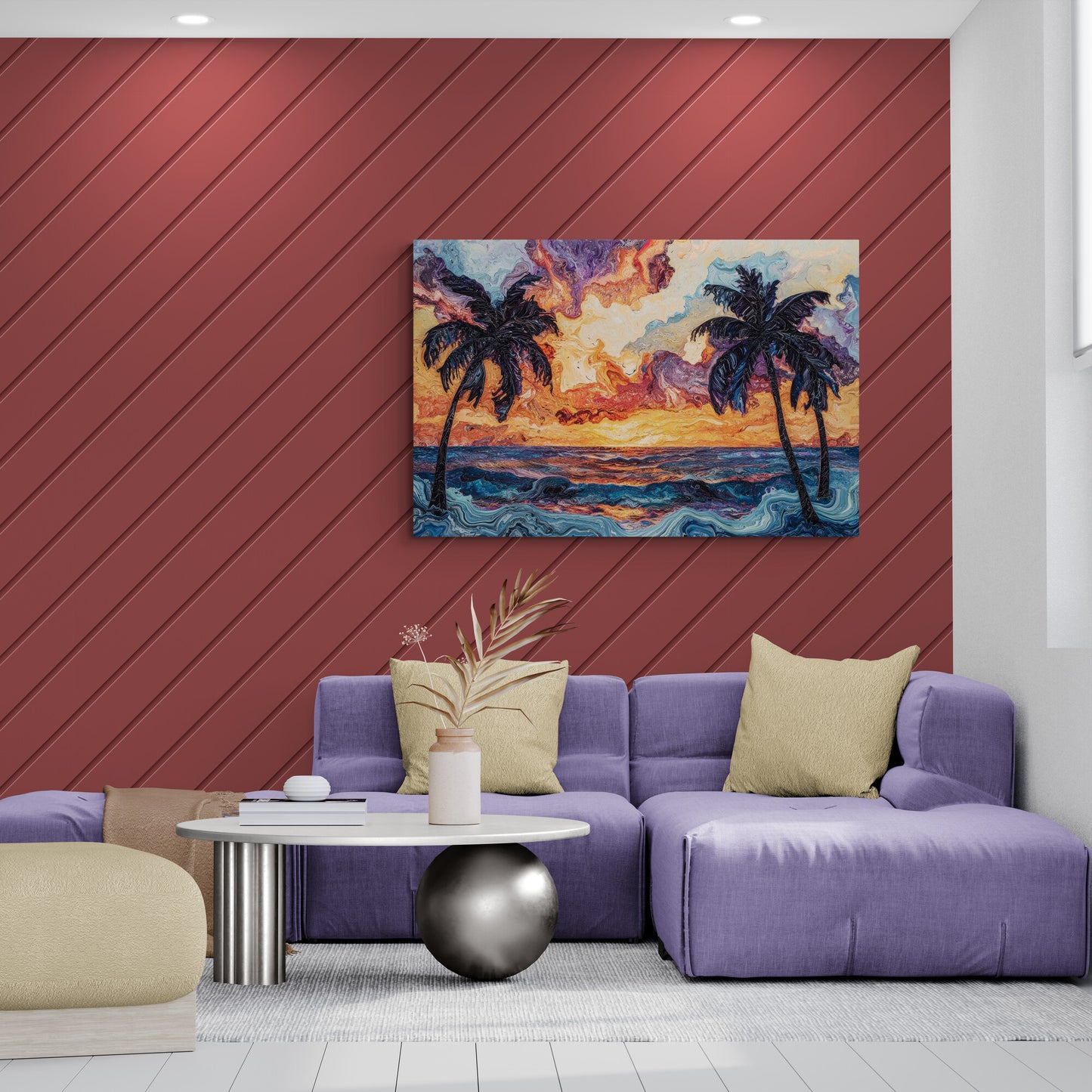 Tropical Sunset Blaze