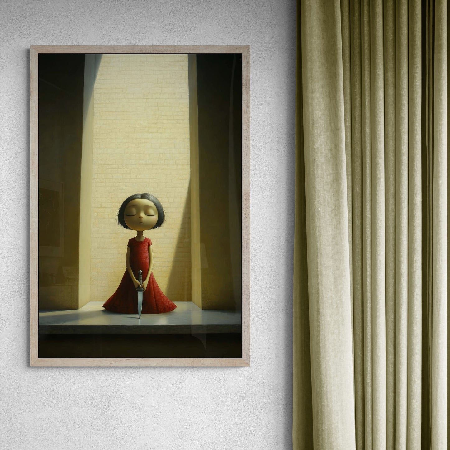 Girl with Knife