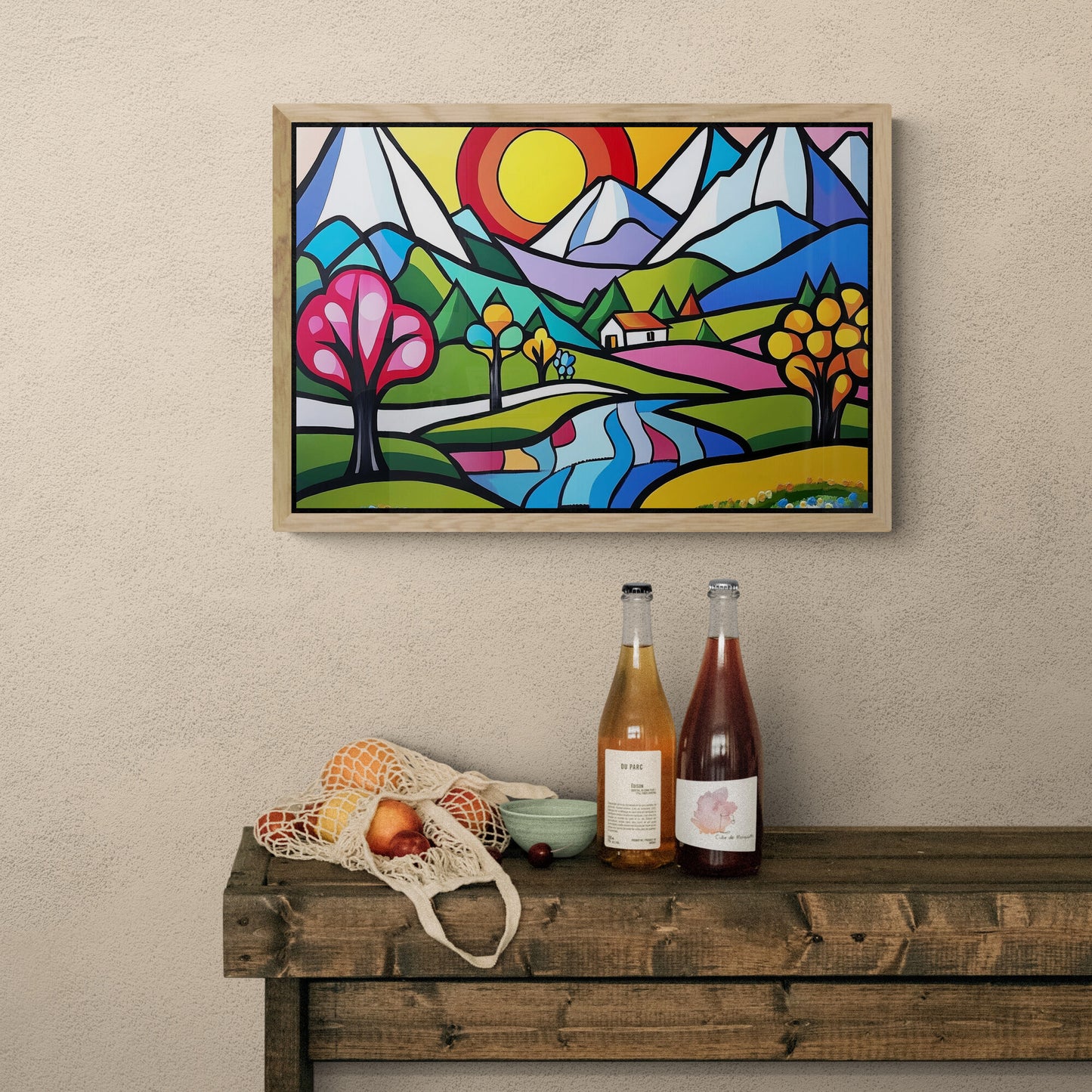 Joyful Mountain View