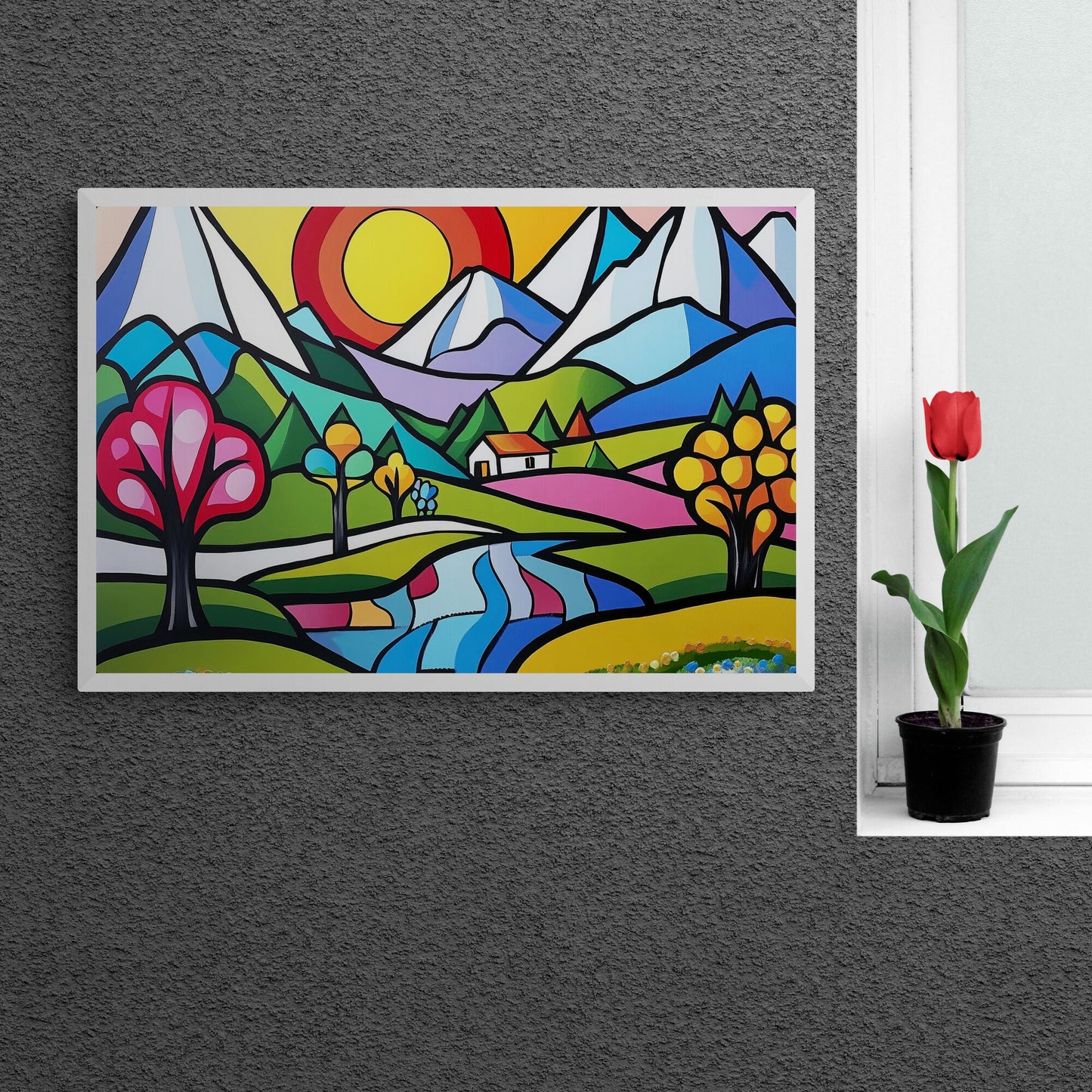 Joyful Mountain View