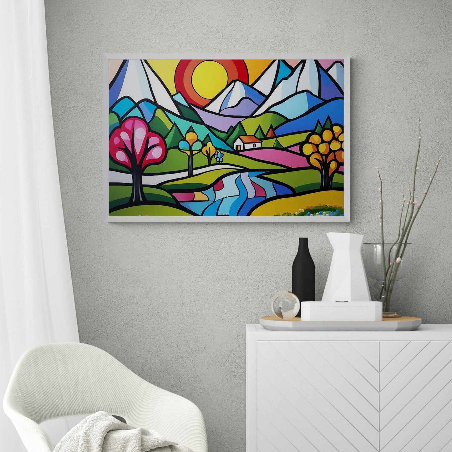 Joyful Mountain View