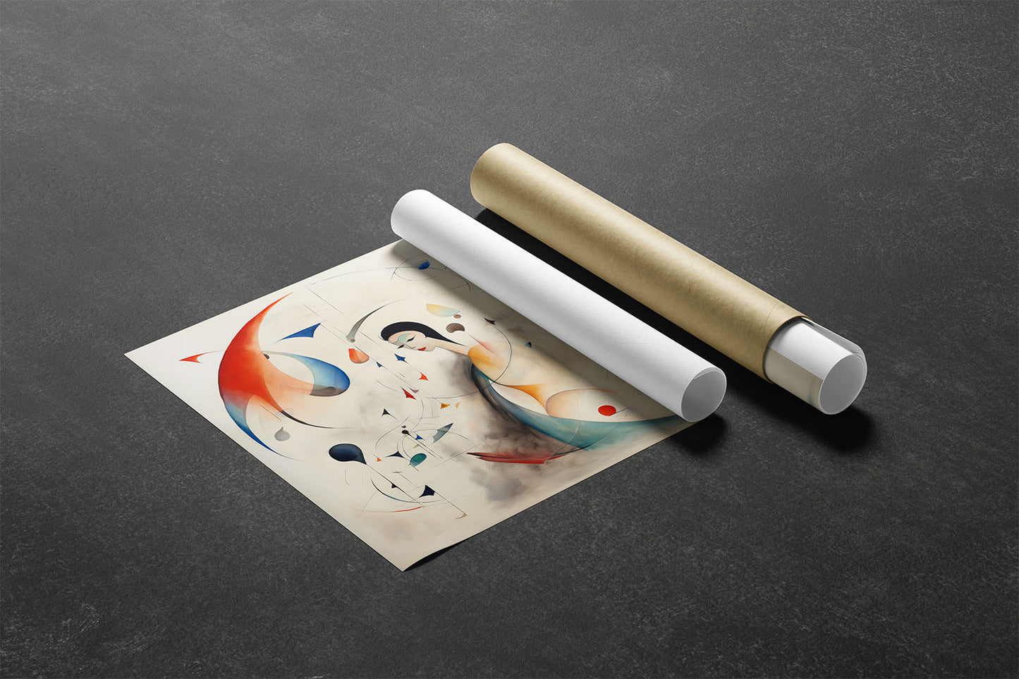 Flight of Colors and Forms