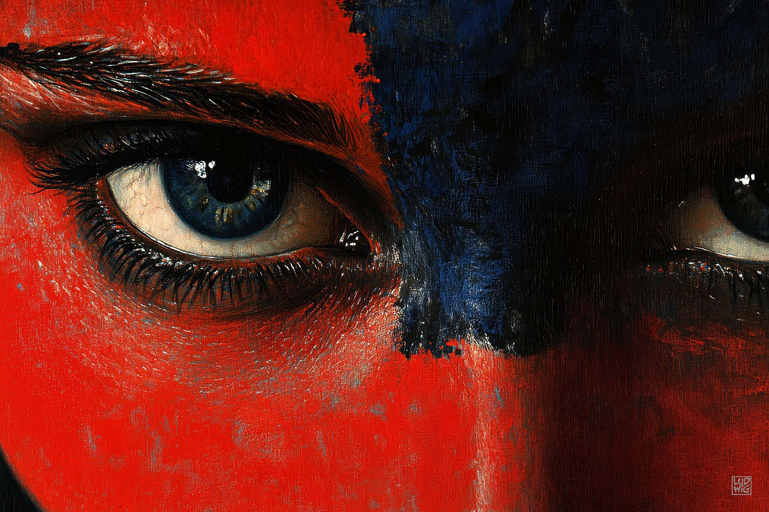 Gaze of Duality by Ludwig