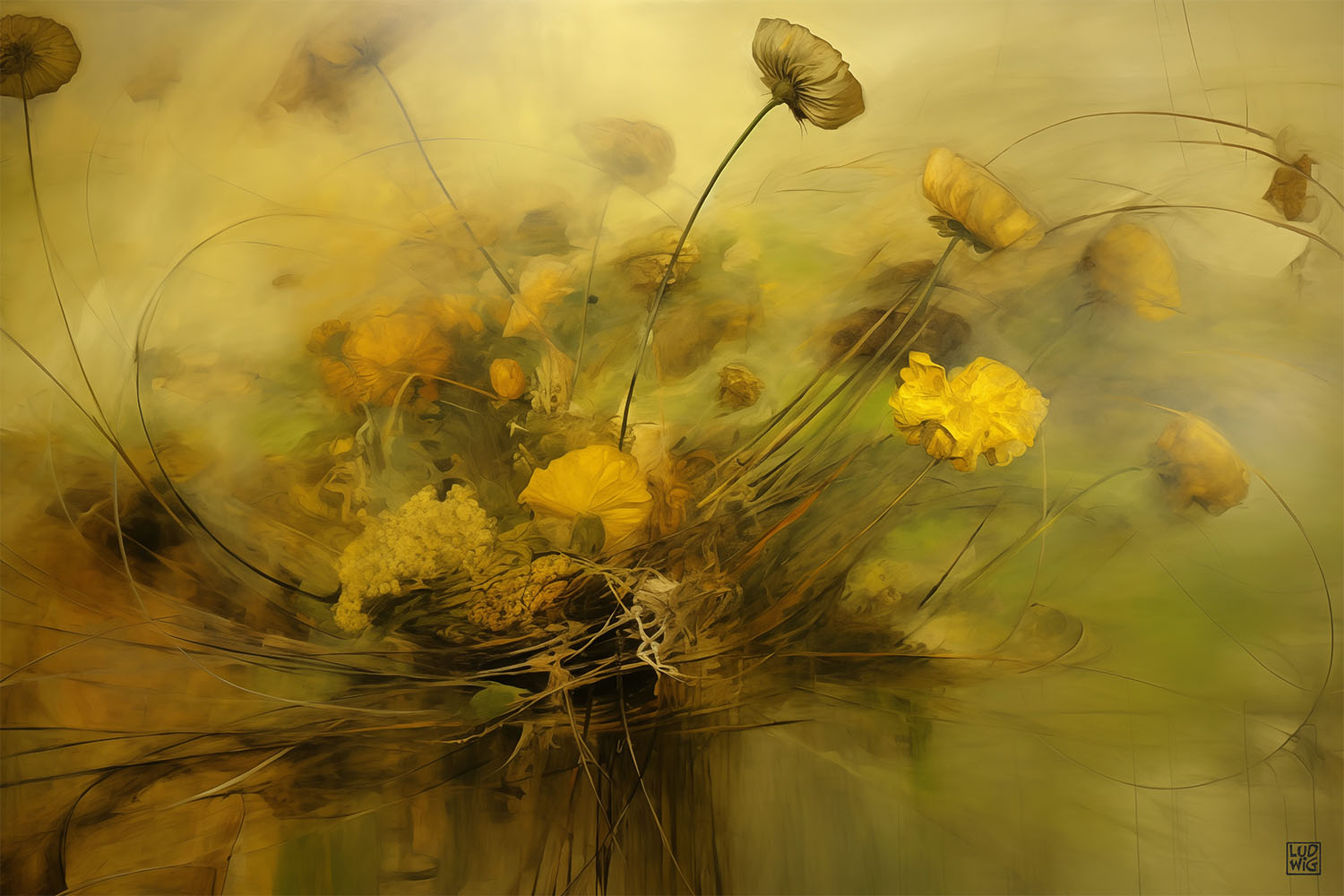 Golden Reverie by Ludwig
