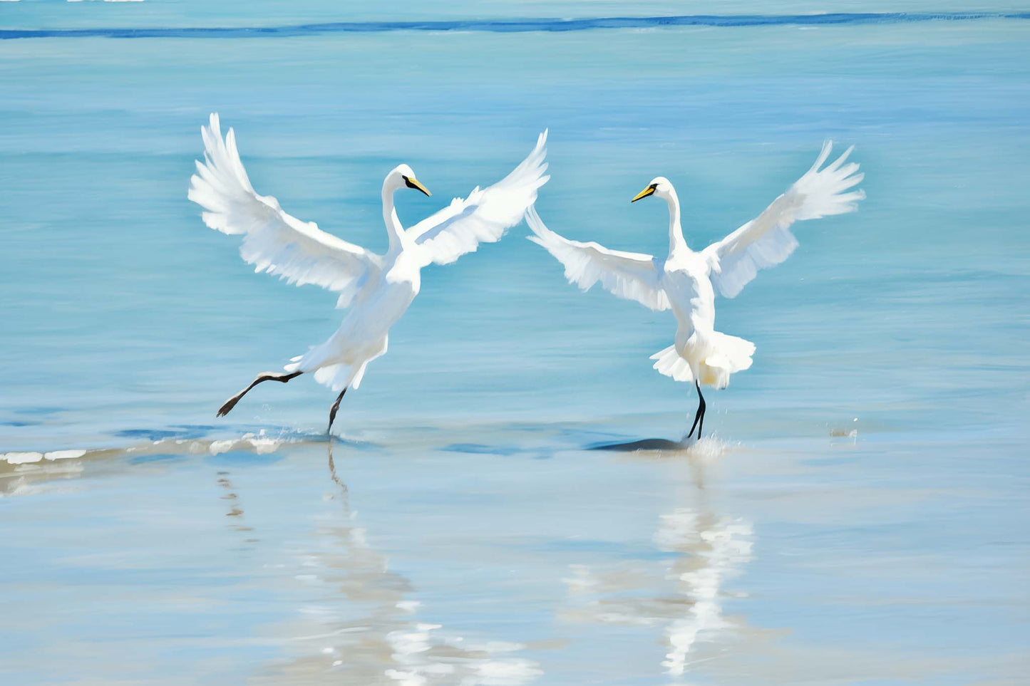 Dancing Swans