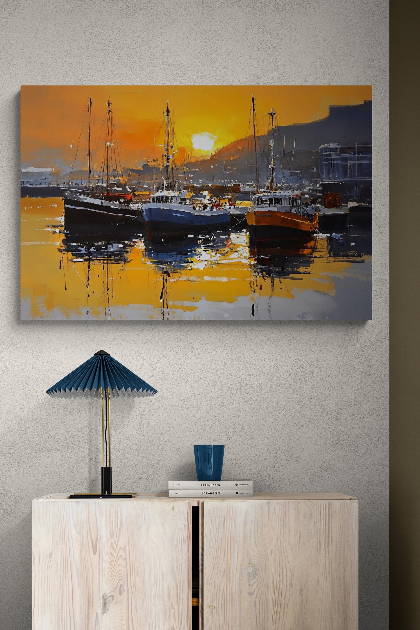 Harbour Sunset Reflections